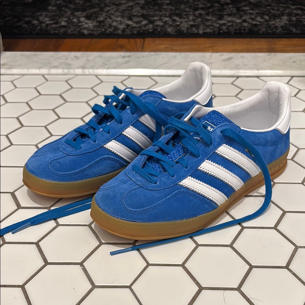adidas Blue and White Women's Sneakers